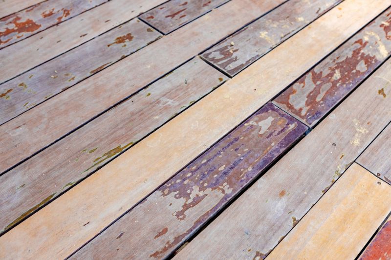 Deck Paint Stripping detail