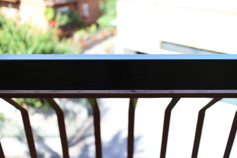 Railing Staining detail